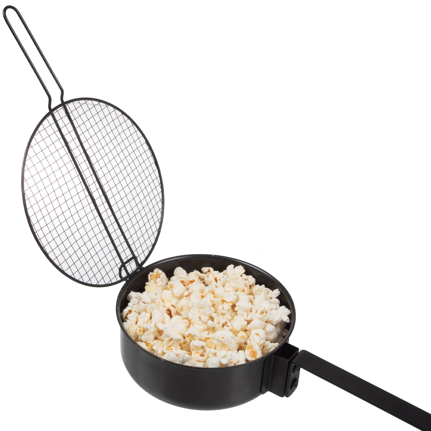 Great Northern Popcorn Campfire Popper, Black