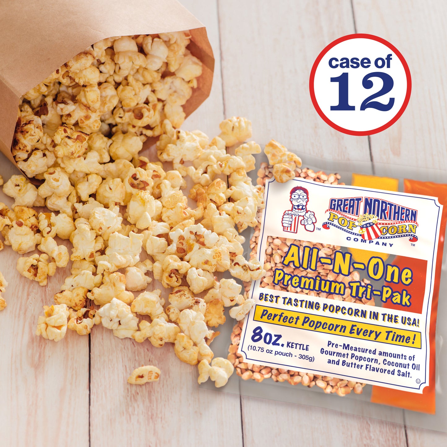 Great Northern Popcorn 12-Count Popcorn Packs