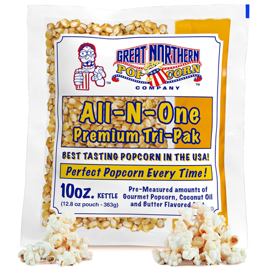 Great Northern Popcorn 10oz Packs, 24 Case