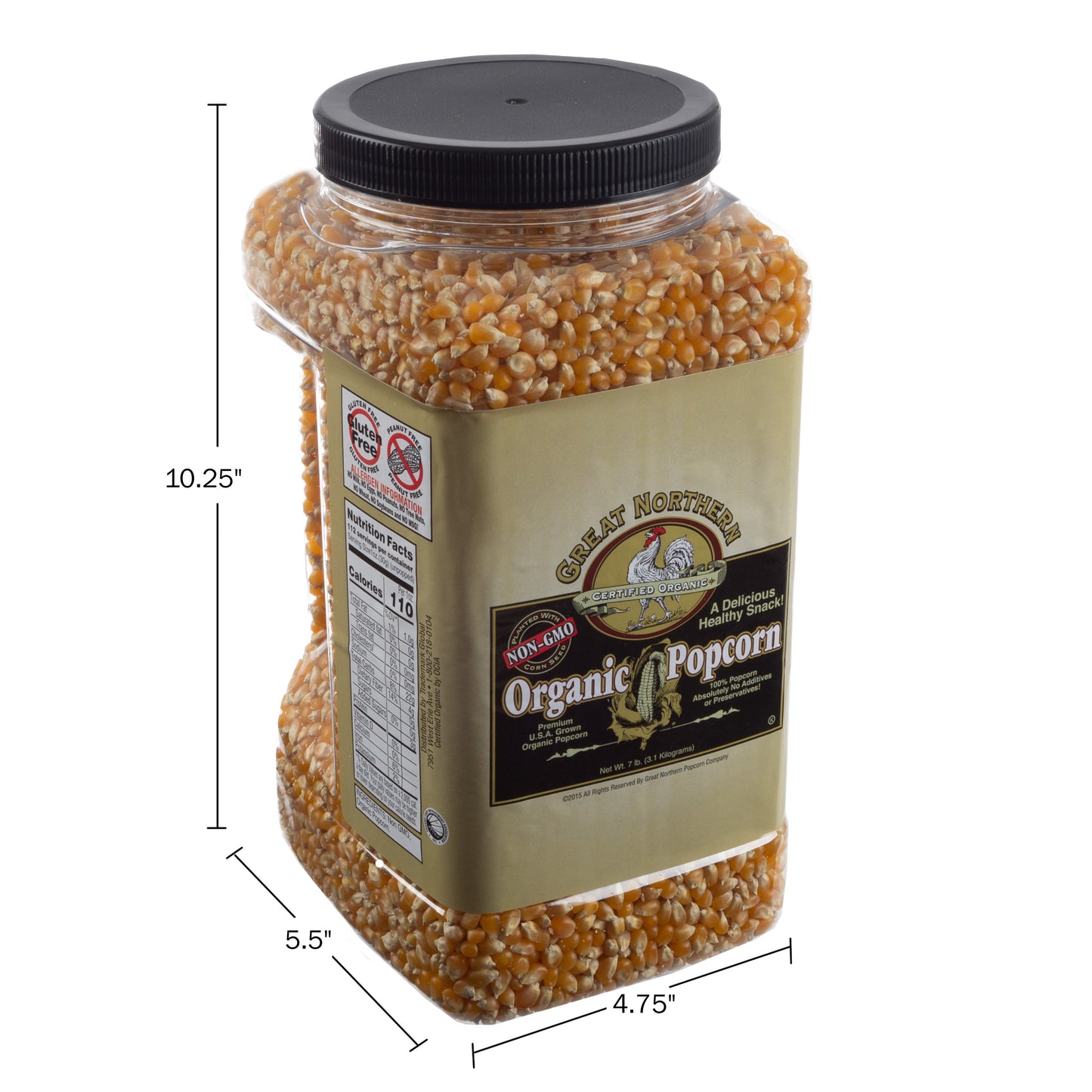 Great Northern Popcorn 7lbs Popcorn Kernels