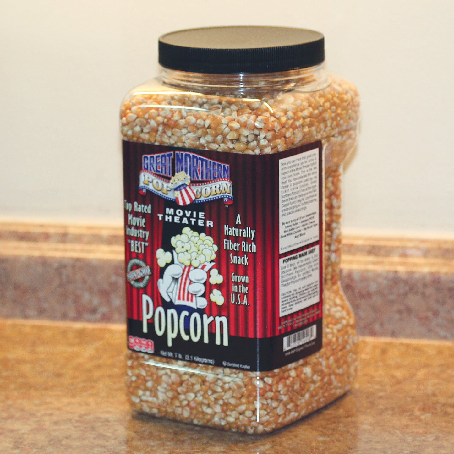 Great Northern Popcorn 7lb Jug of Popcorn Kernels