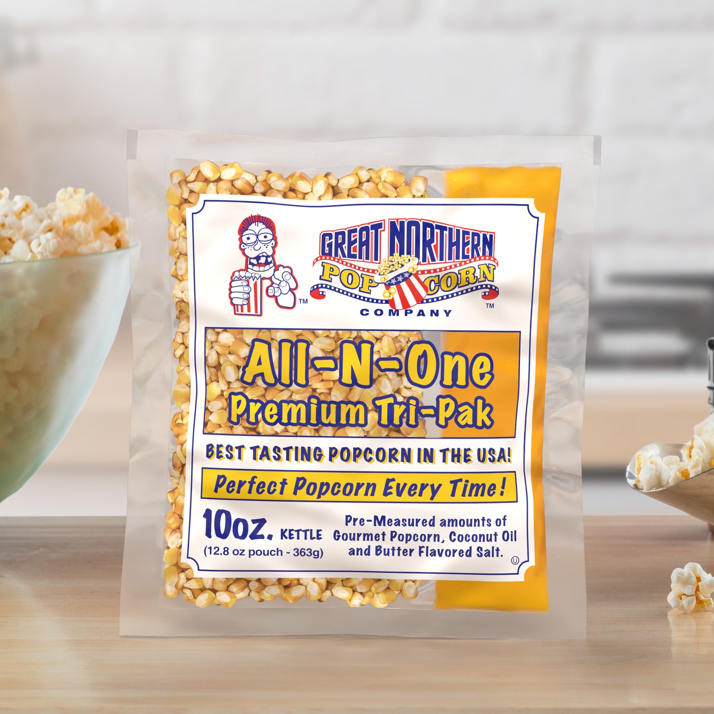 Great Northern Popcorn 10oz Packs, 24 Case