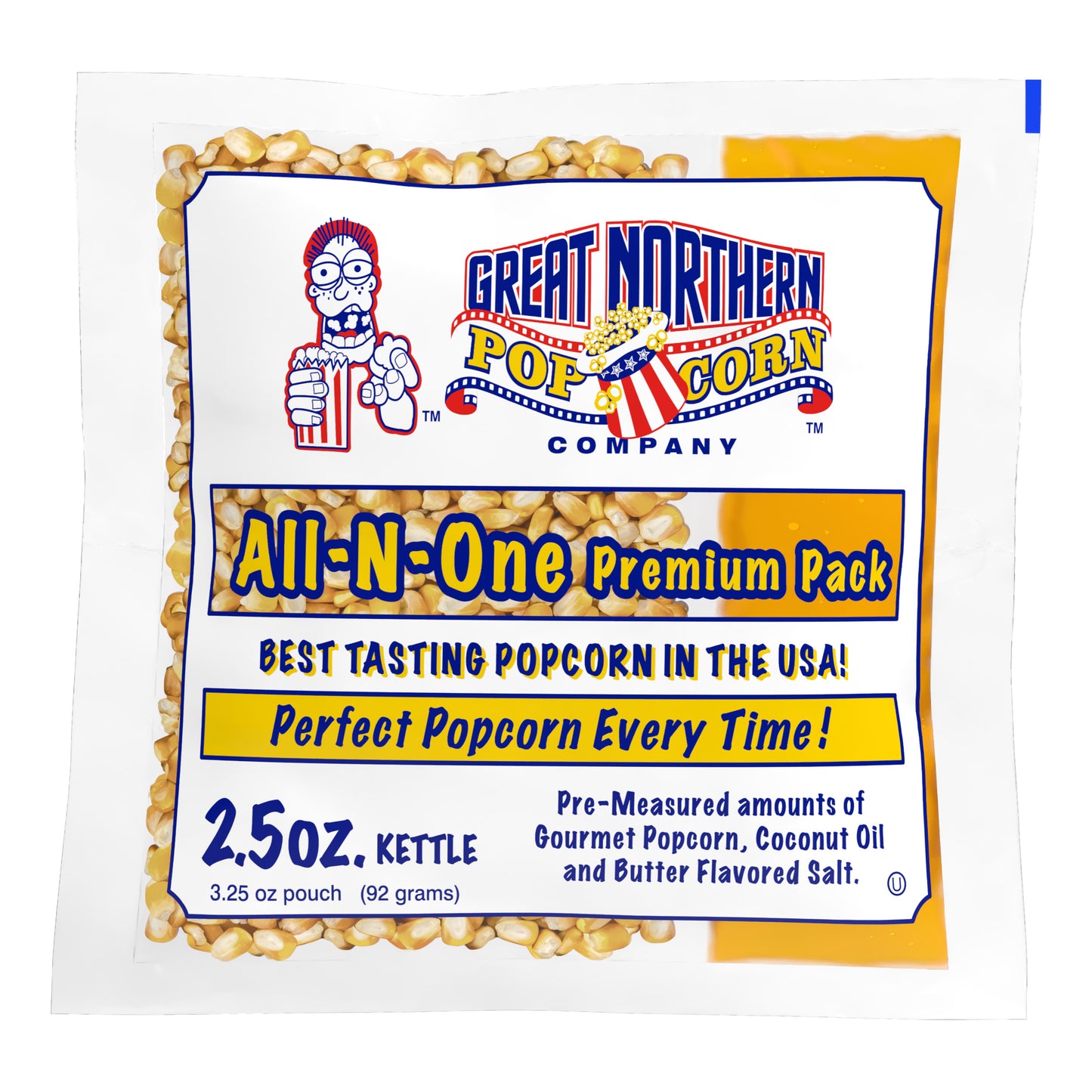 Great Northern Popcorn 2.5oz Packs, 24 Case