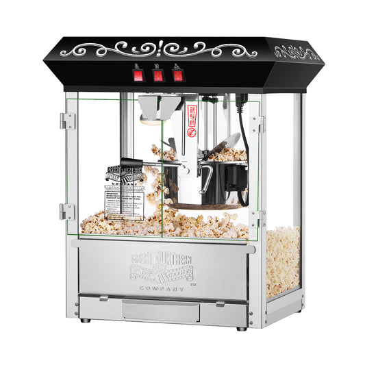 Great Northern Popcorn 10oz Popcorn Machine, Black