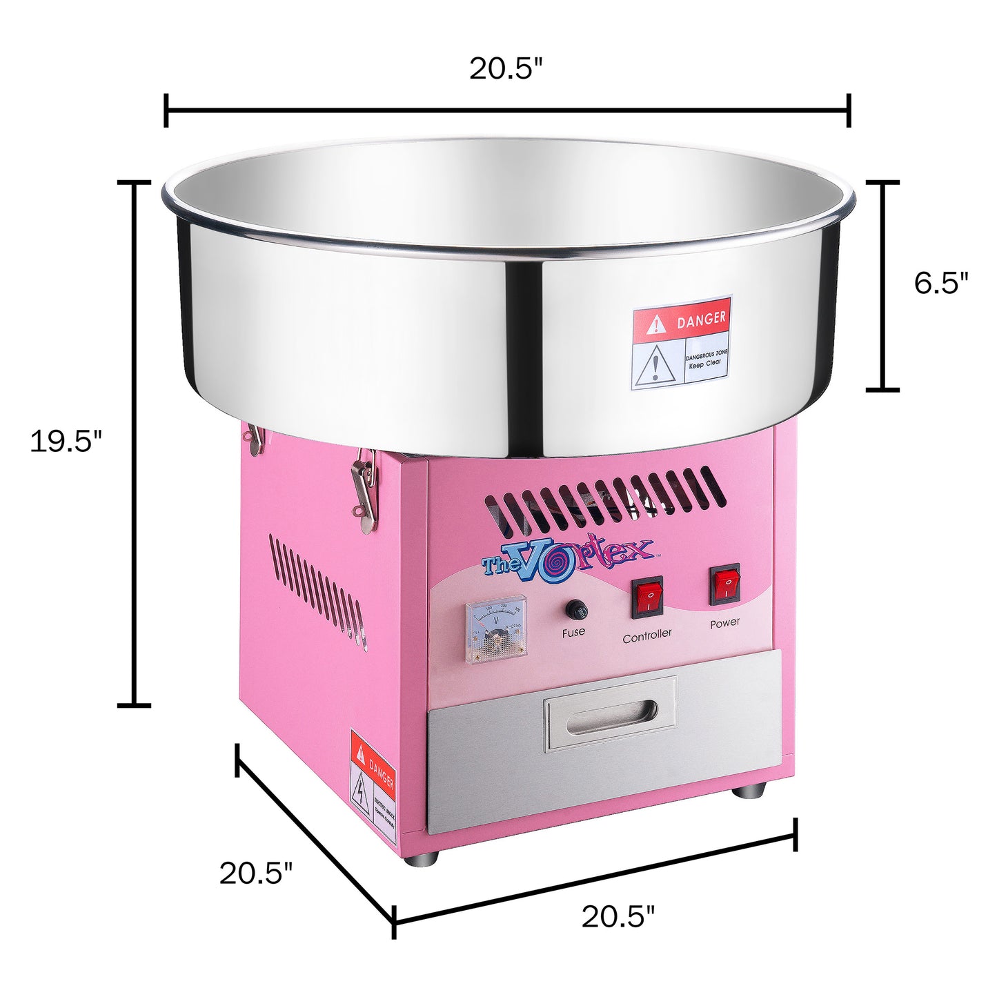 Great Northern Popcorn Cotton Candy Maker, Pink