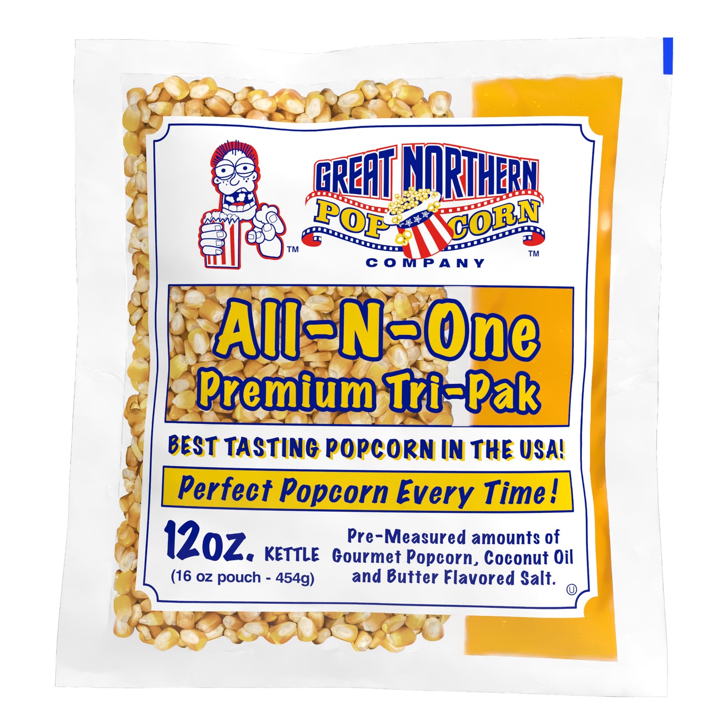 Great Northern Popcorn 12oz Packs, 24 Case