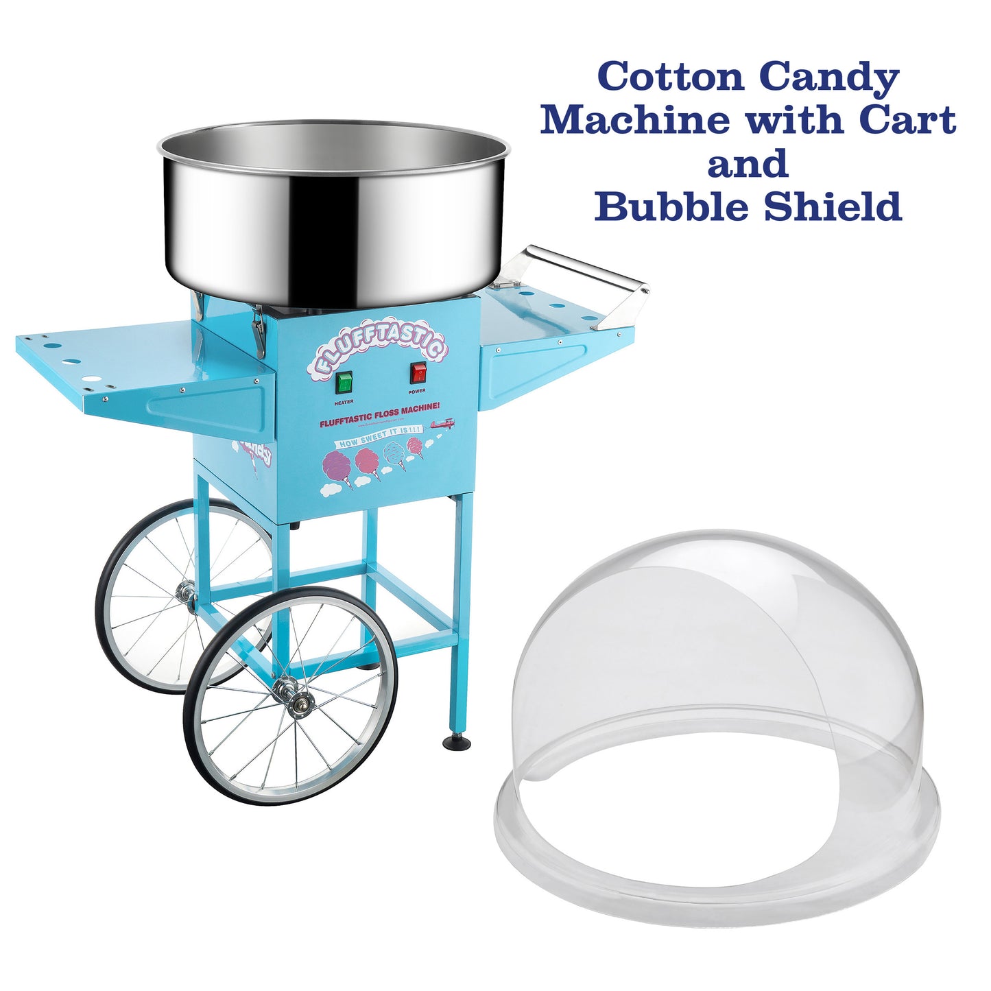 Great Northern Popcorn Cotton Candy Cart Set