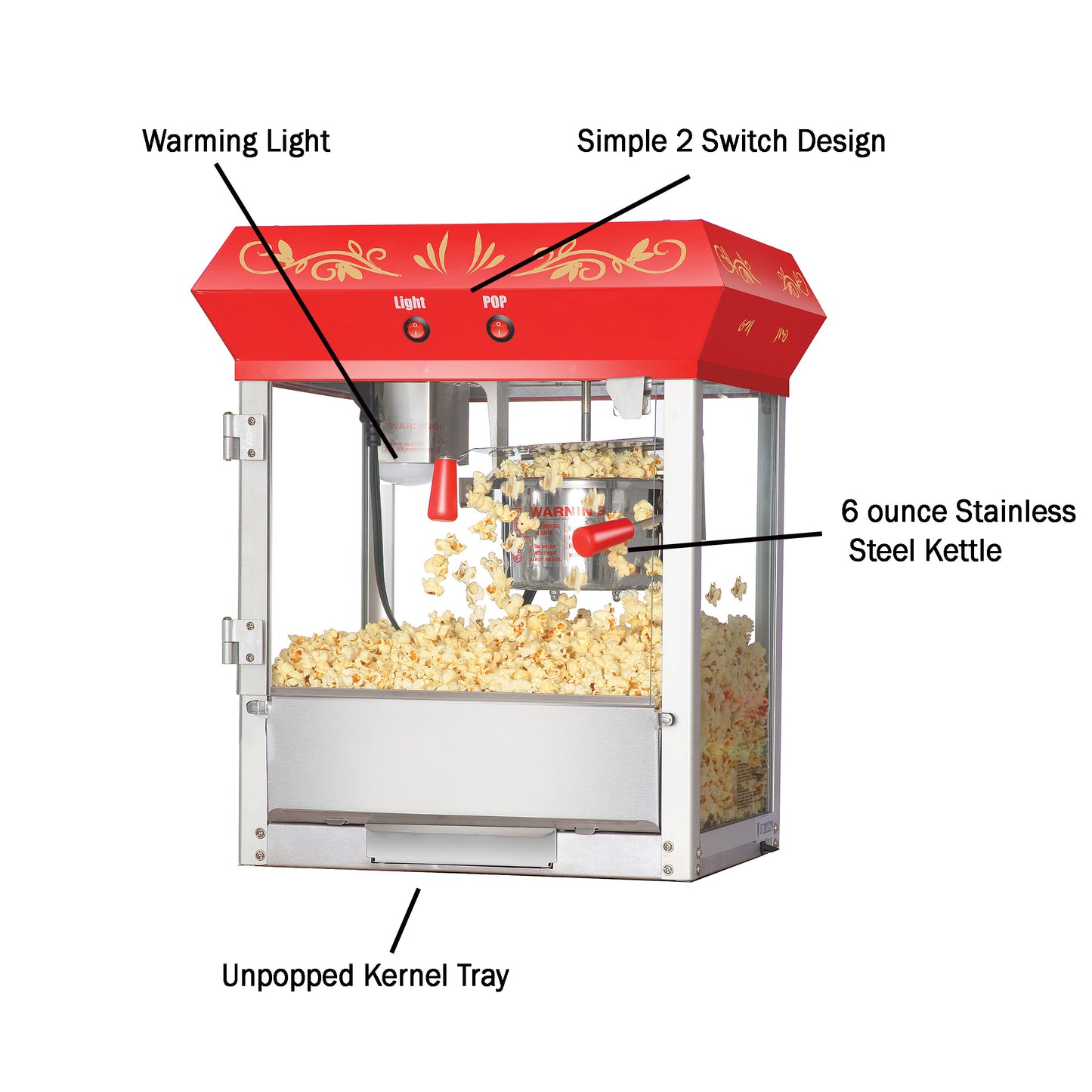 Great Northern Popcorn Foundation Popping Machine