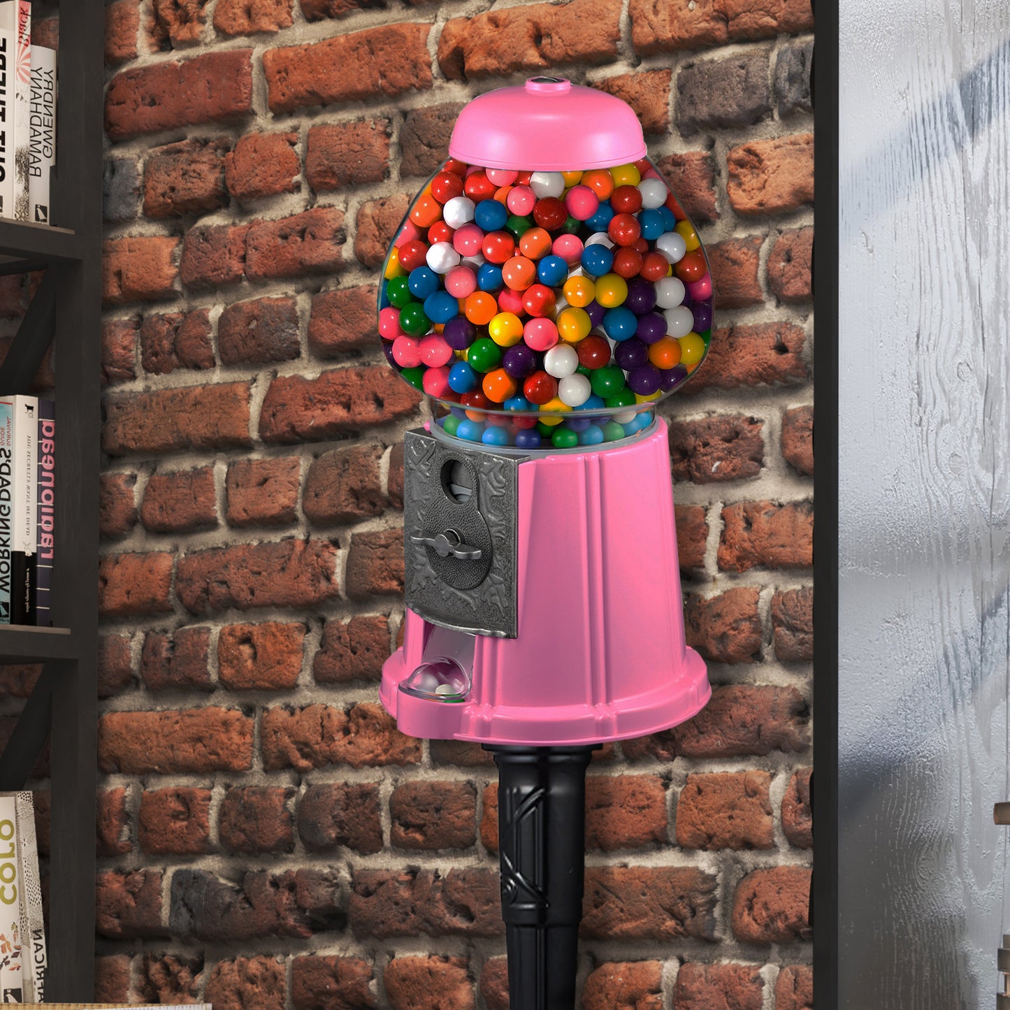 Great Northern Popcorn 15in Gumball Machine, Pink