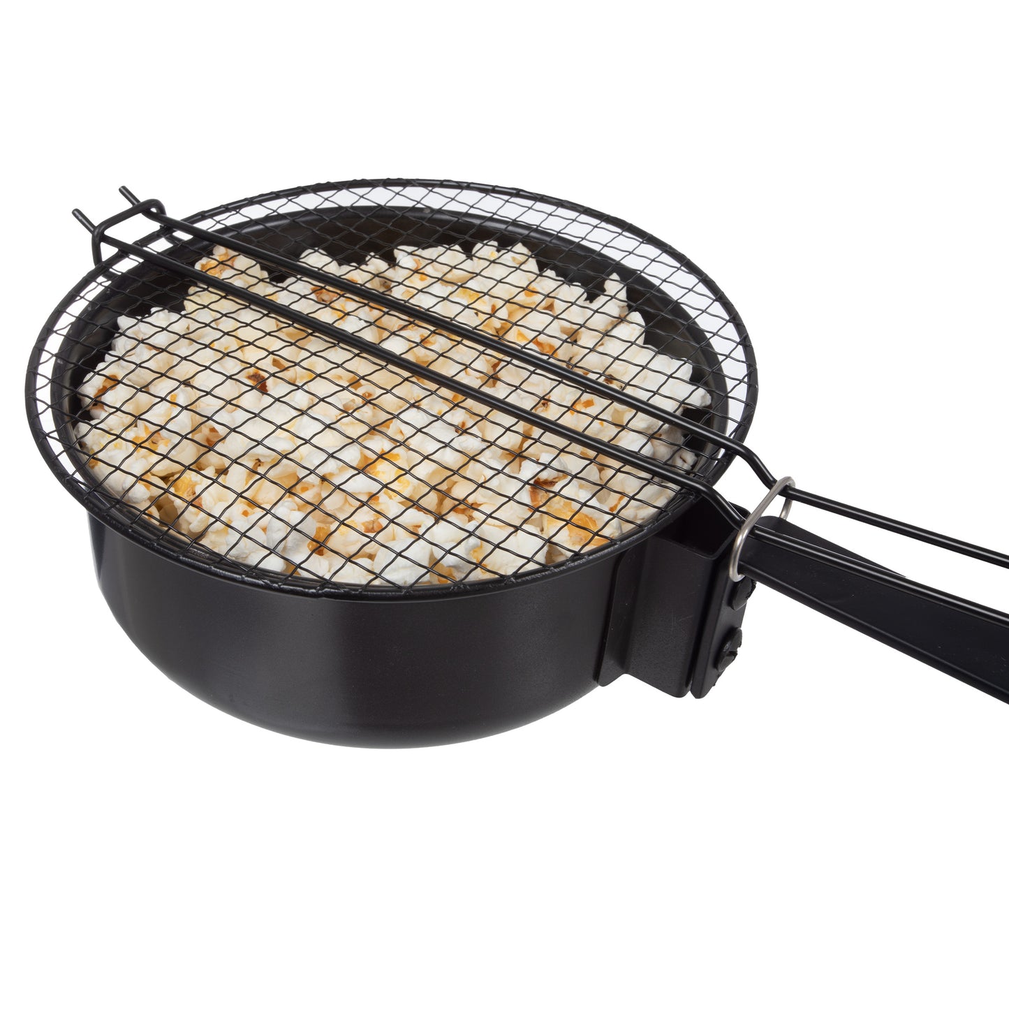 Great Northern Popcorn Campfire Popper, Black