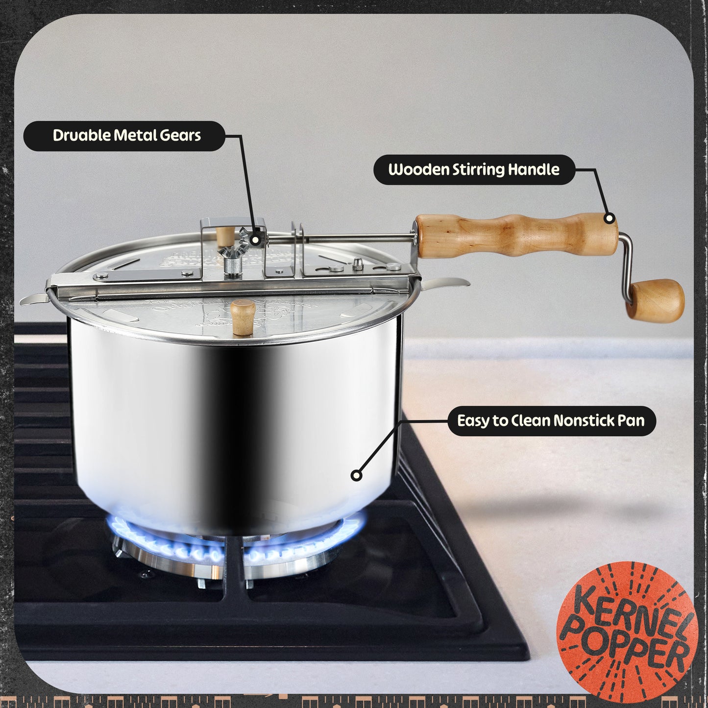 Great Northern Popcorn Stovetop Popcorn Maker