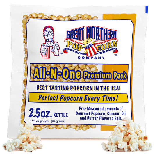 Great Northern Popcorn 2.5oz Packs, 24 Case