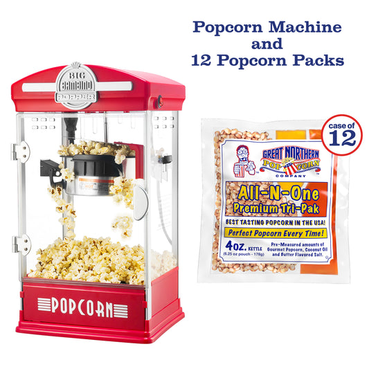 Great Northern Popcorn 4 Oz Popcorn Maker Set