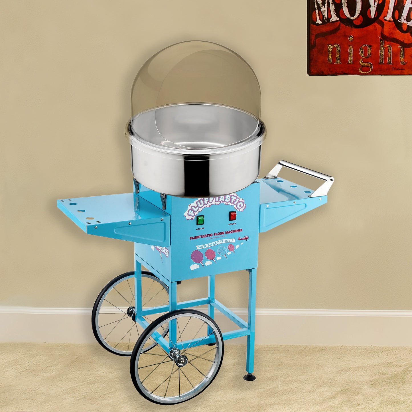 Great Northern Popcorn Cotton Candy Cart Set