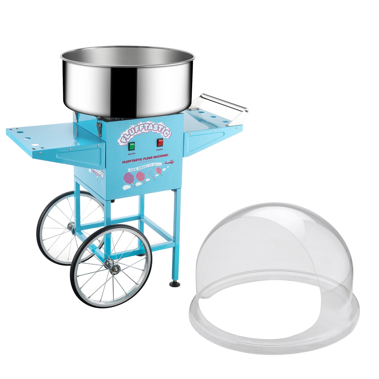 Great Northern Popcorn Cotton Candy Cart Set