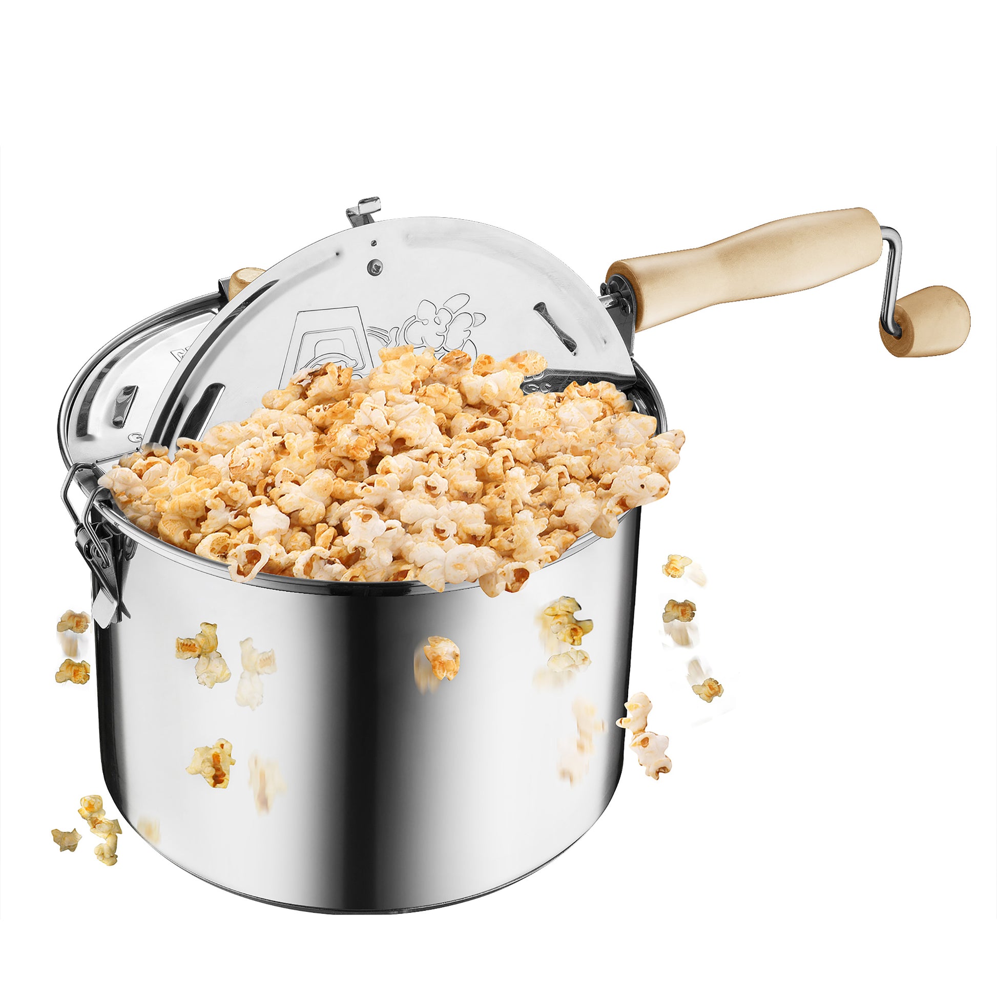 Industrial Flavored Popcorn Maker Electromagnetic Induction