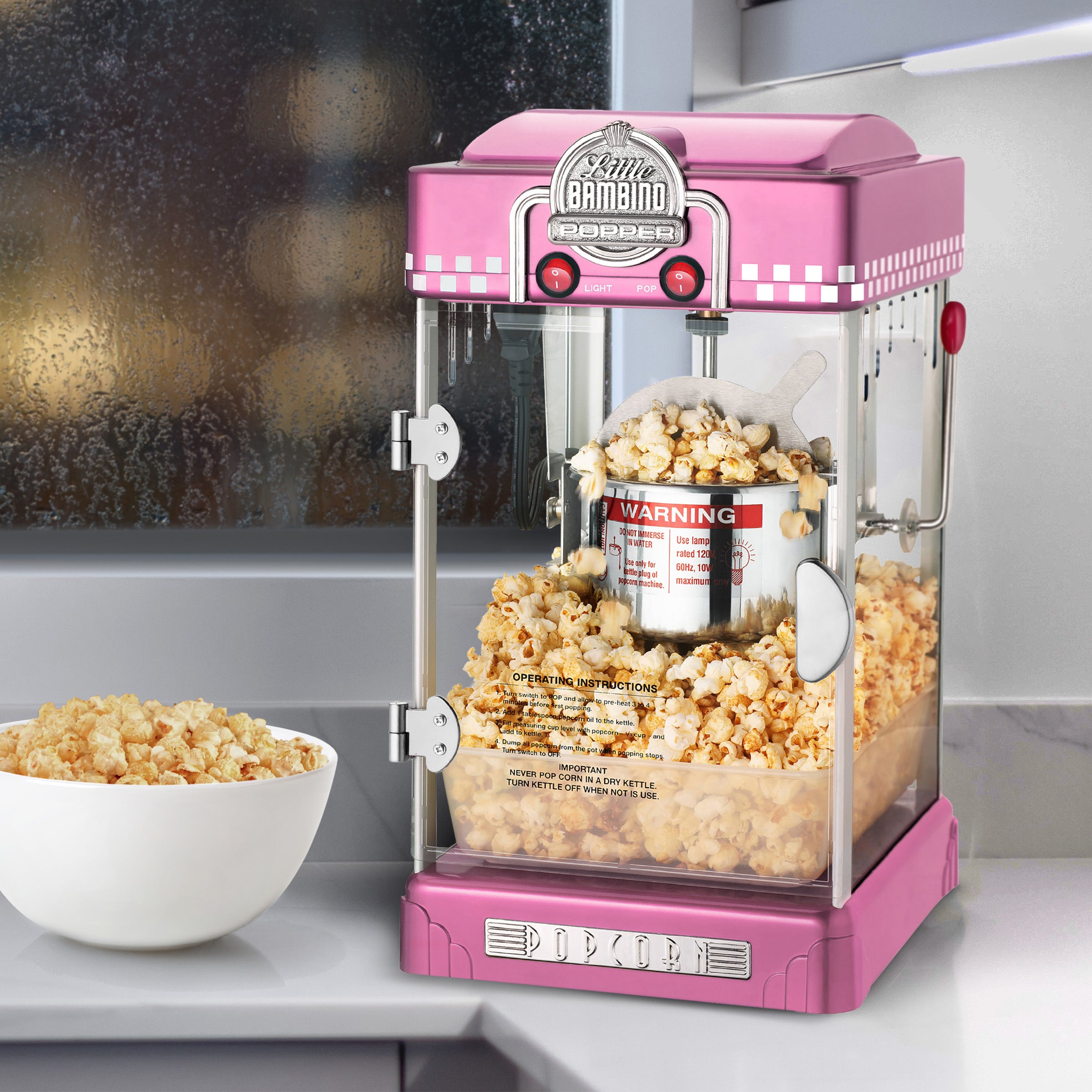 Popcorn shop machine countertop